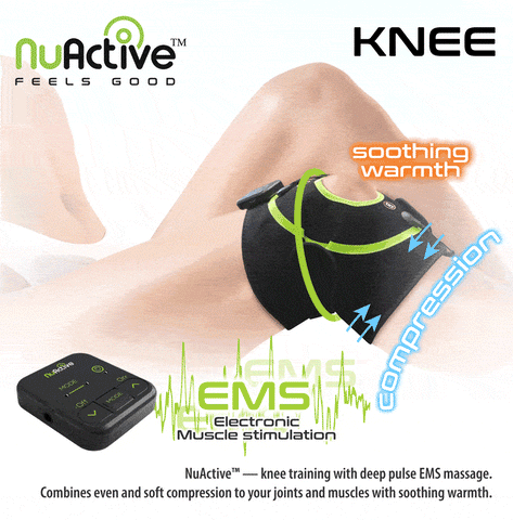 electronic muscle stimulation knee wrap